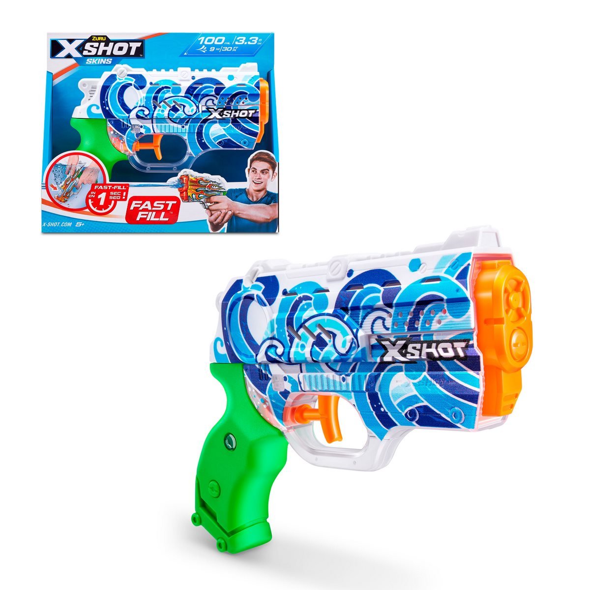 Lanza Agua Nano Skins 100Ml X-Shot - Hydra